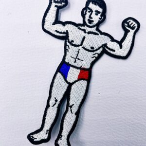 Patch Le beau nageur bleu blanc rouge